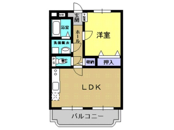 セルリア大橋の物件間取画像